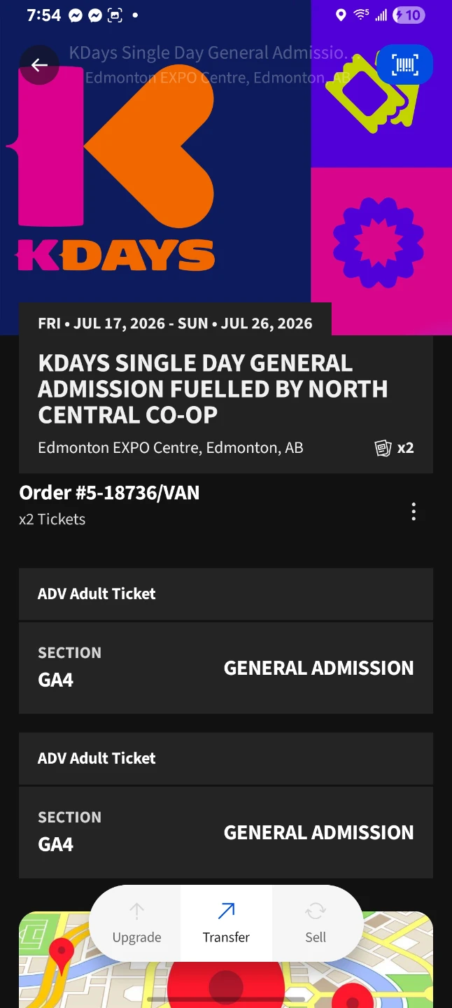 kdays  Day General Admission Tickets (2 Tickets)