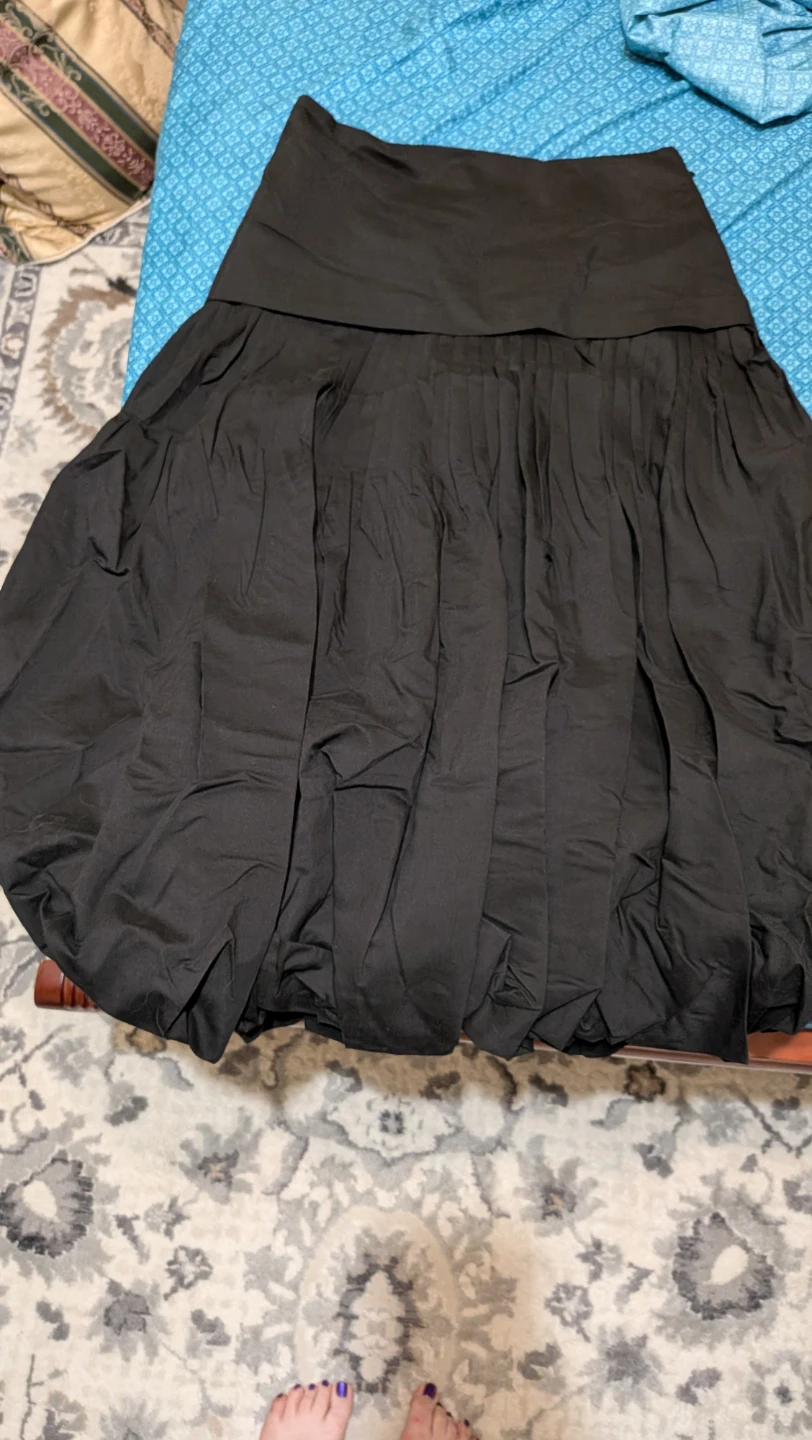 BNWT h&m midi balloon skirt
