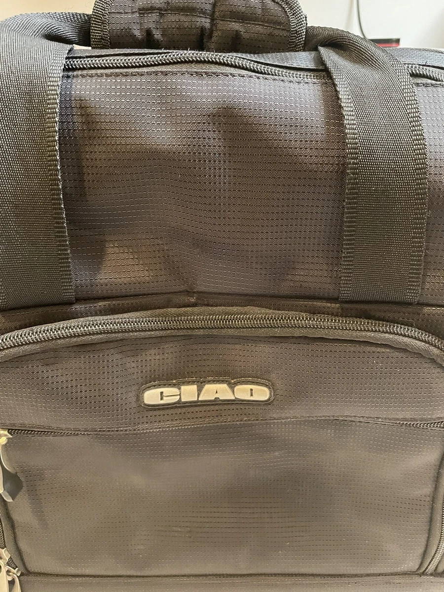 CIAO Black Rolling Carry-On Luggage - photo 4
