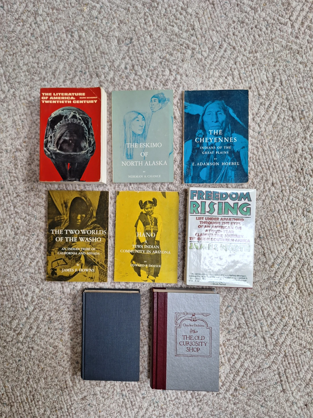 Collection of 8 Books on American History and Culture