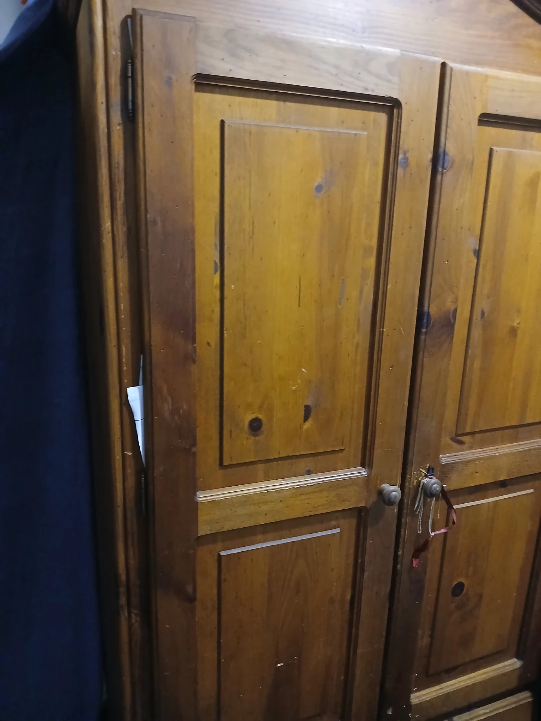 Wooden Wardrobe Armoire