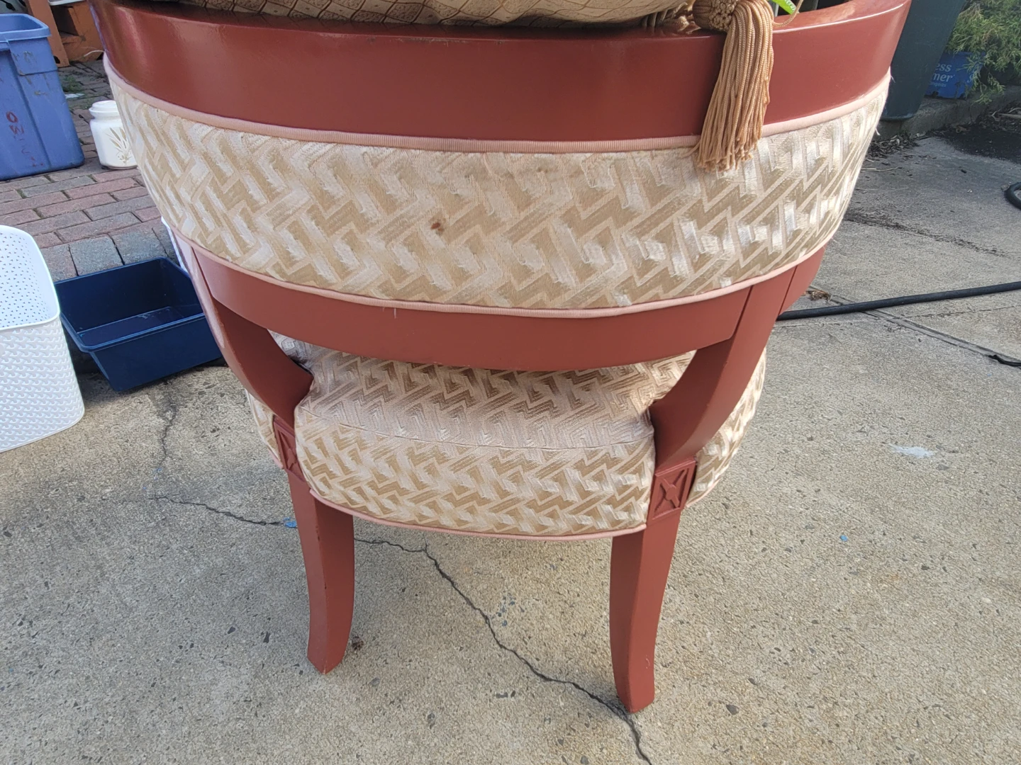 Accent Chair with Decorative Fabric - photo 2