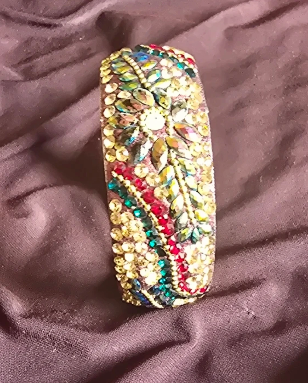 Sparkly Beaded Bangle Bracelet - photo 2