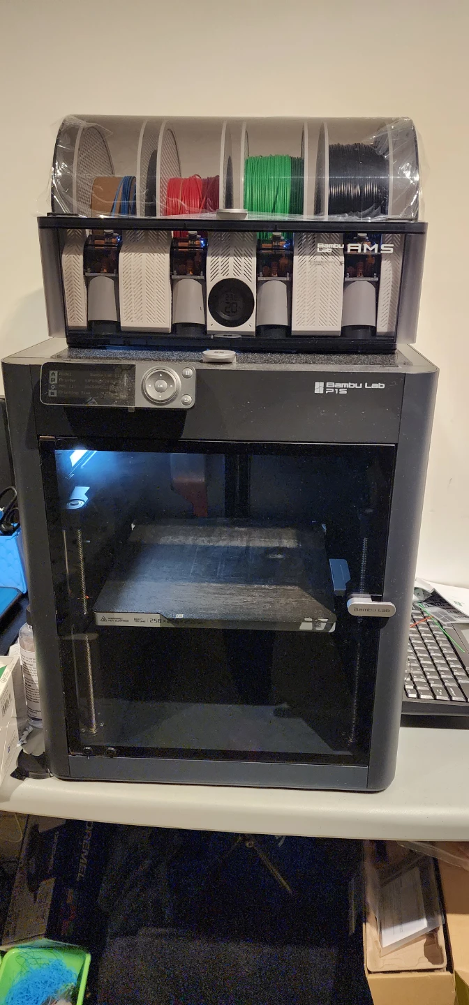 Bambu Lab P1S 3D Printer with AMS