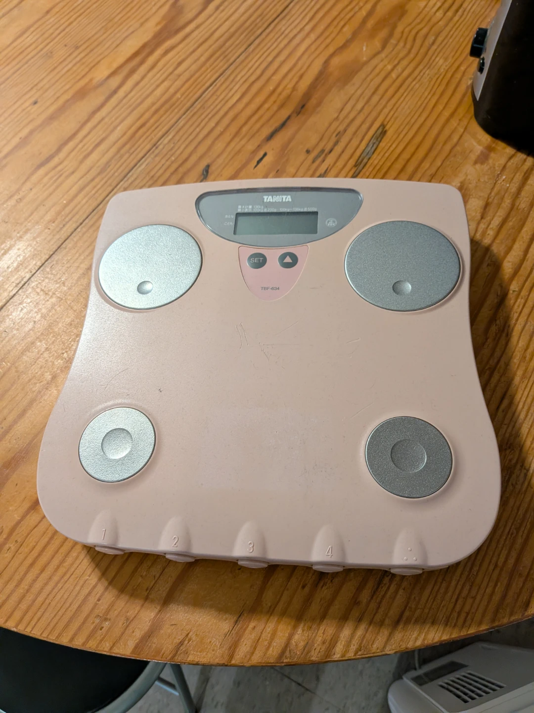 Tanita Body Composition Scale TBF-604 Pink