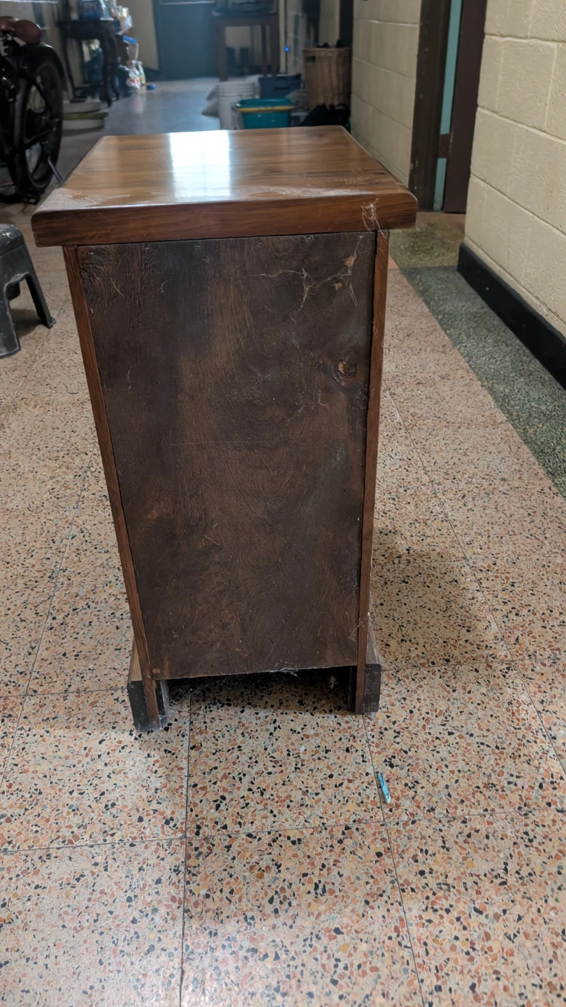 Wooden 2-Drawer Filing Cabinet - photo 2