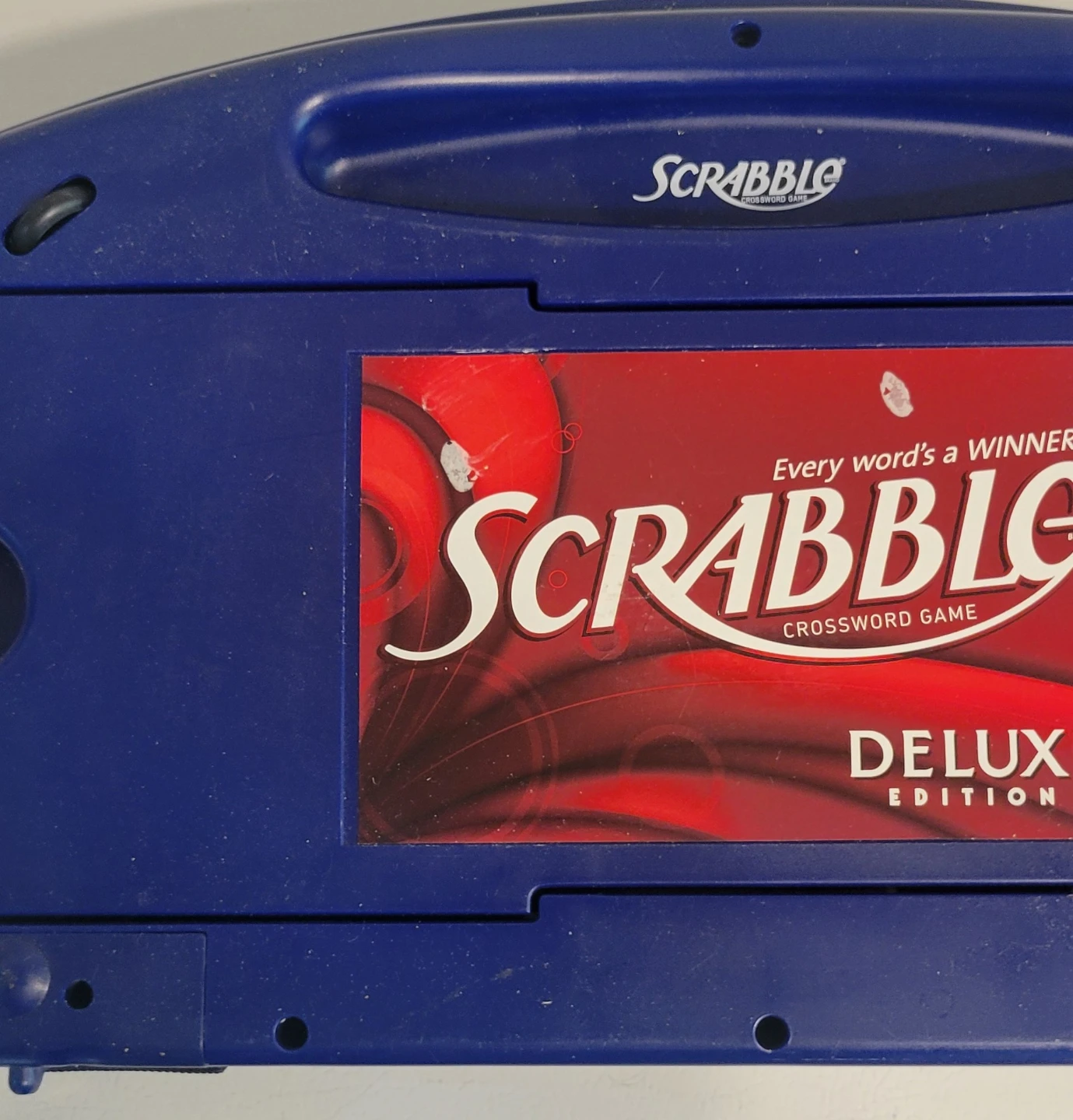 Scrabble Deluxe Edition Board Game with Carrying Case