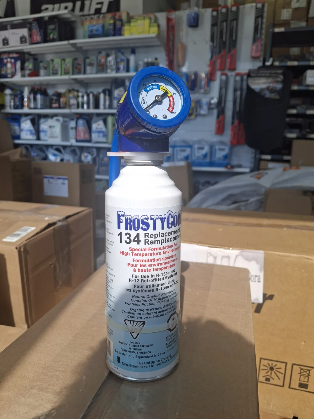 FrostyCool 134 Refrigerant Replacement