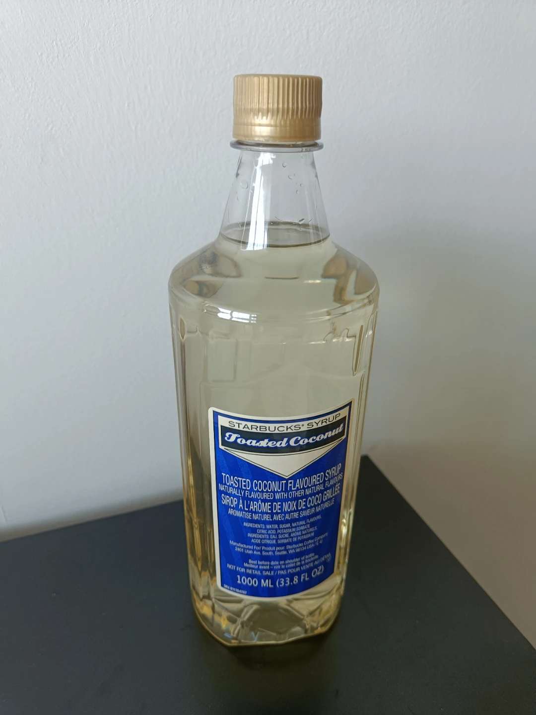 Starbucks Toasted Coconut Flavoured Syrup 1000 ML - photo 2