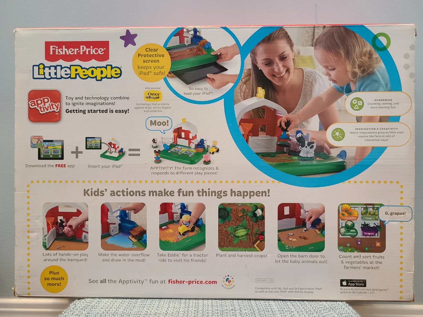 Fisher-Price Little People Apptivity Barnyard - photo 2