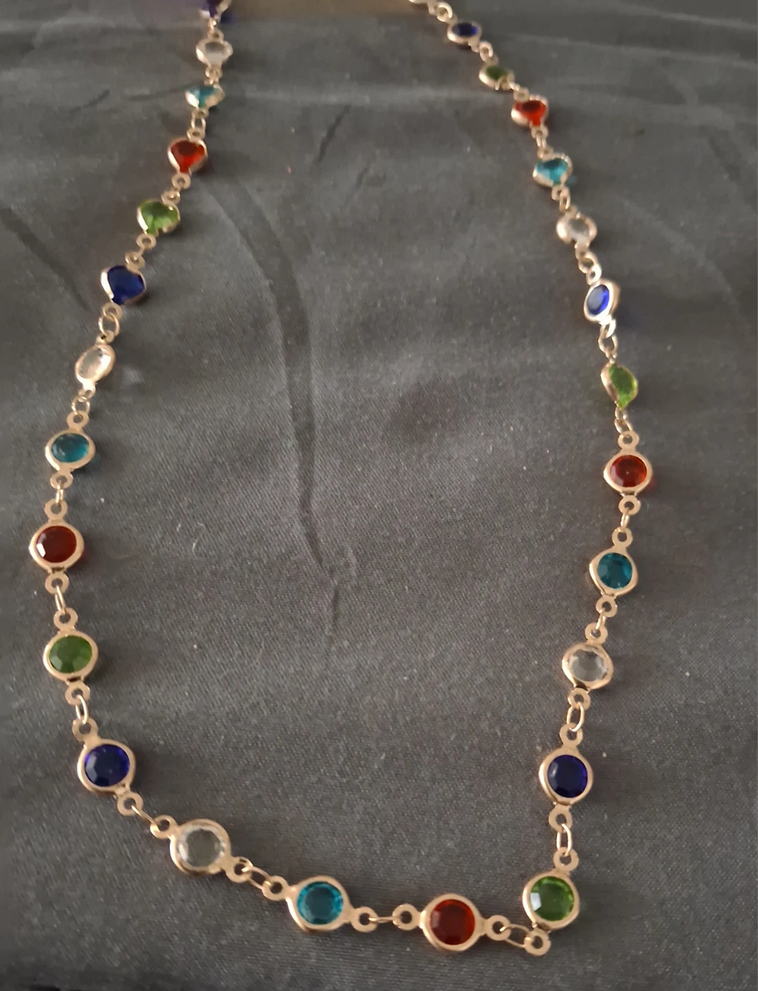 Multi-Gemstone & Crystal Pendant Necklace - photo 3