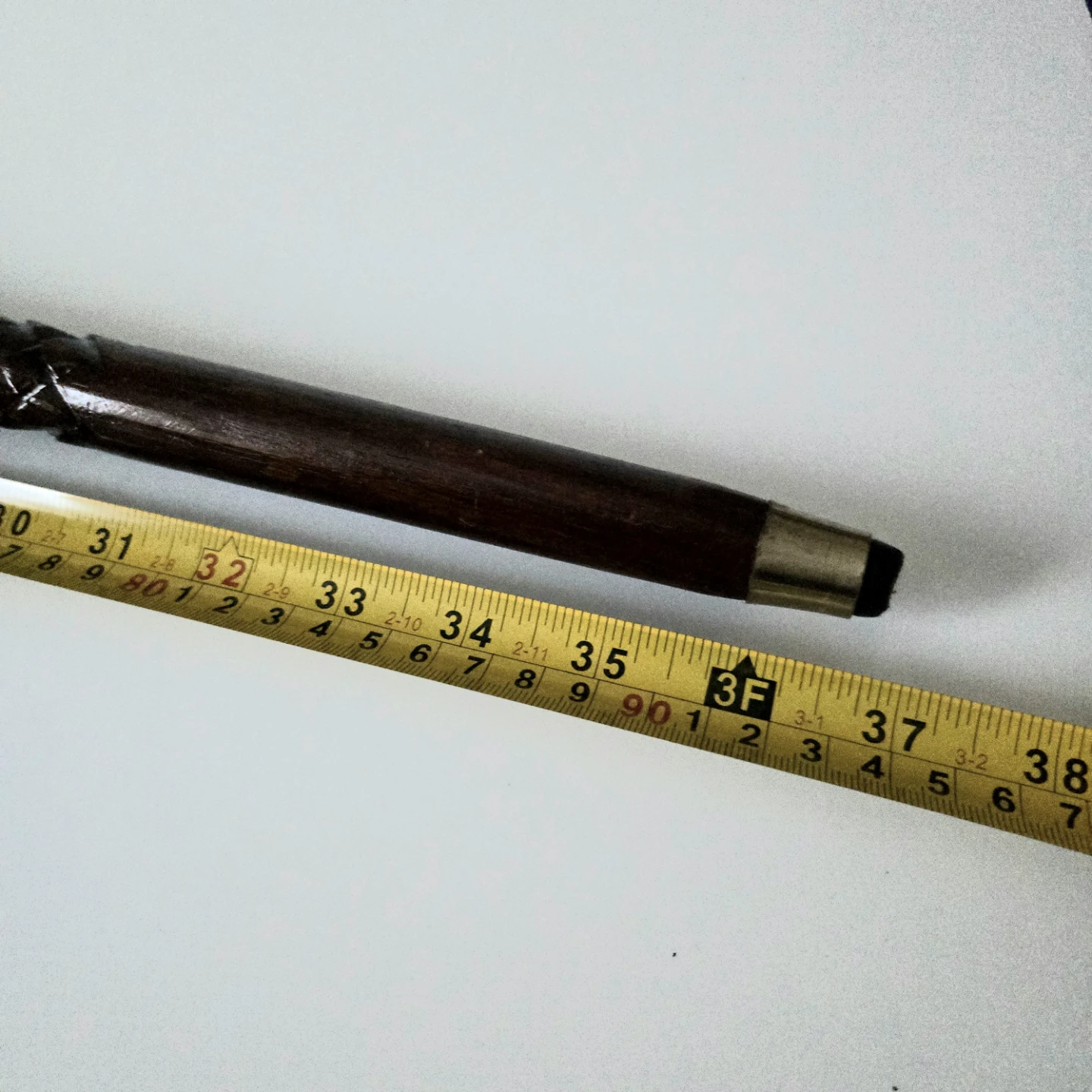 Vintage Decorative Cane with Ornate Brass Handle - photo 5