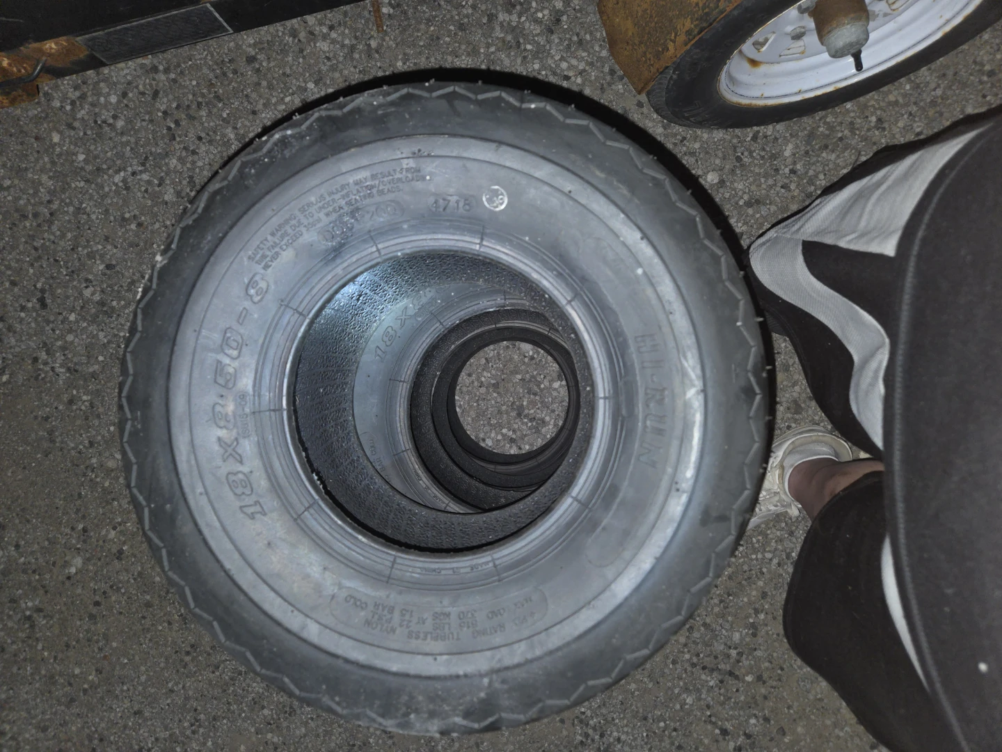 Golf cart tires 8 850 8 hi run new