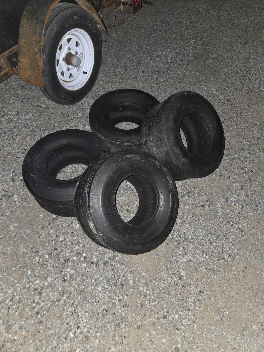 Golf cart tires 8 850 8 hi run new - photo 4