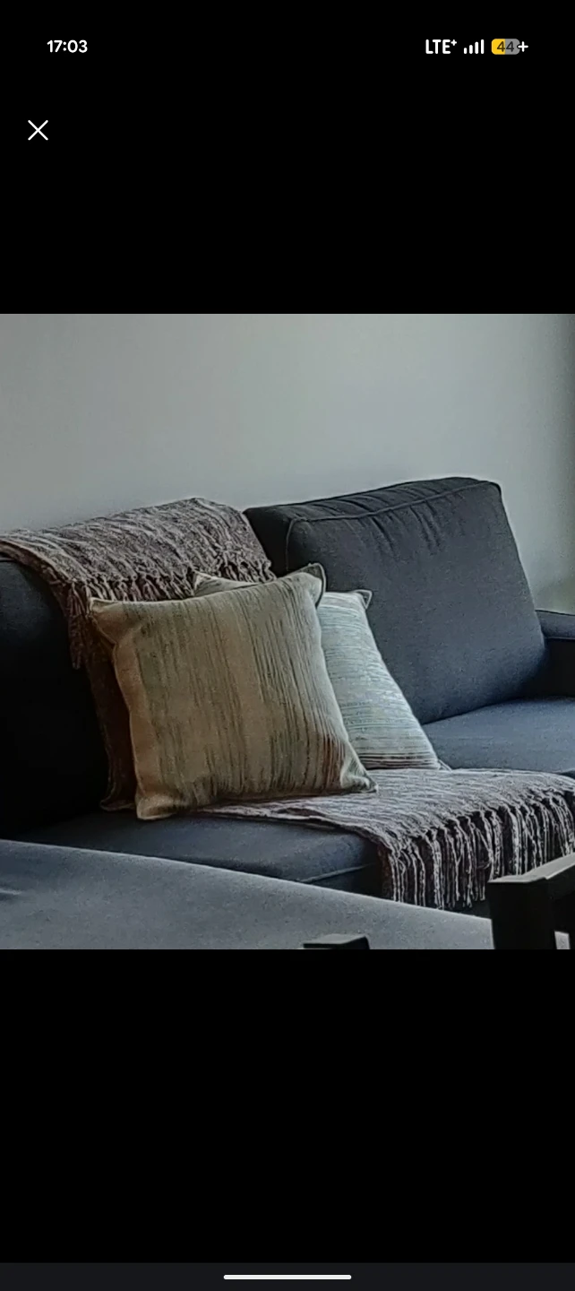 Throw Pillows and Blanket - Designer