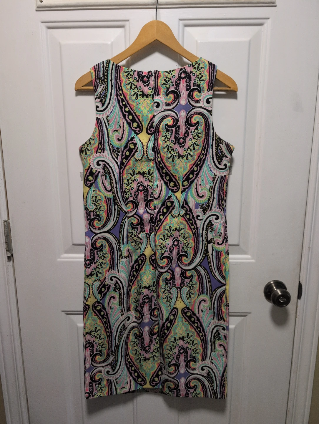 Jessica Paisley Sleeveless Dress Size 10 - photo 3