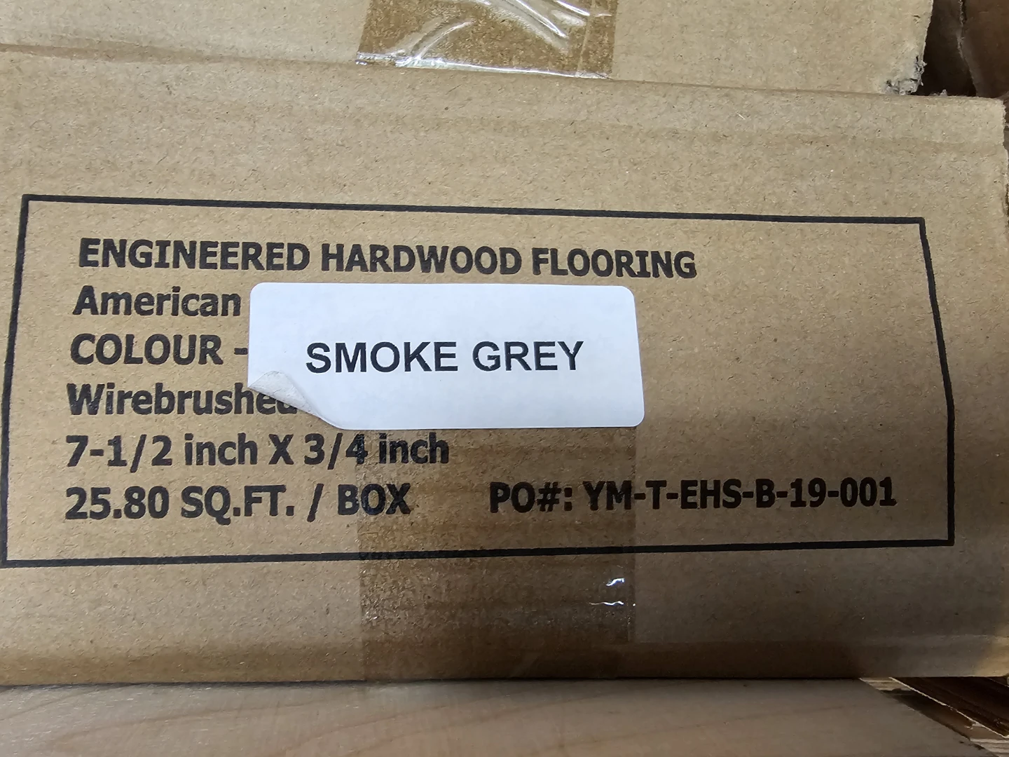 Engineered Hardwood Flooring - Smoke Grey