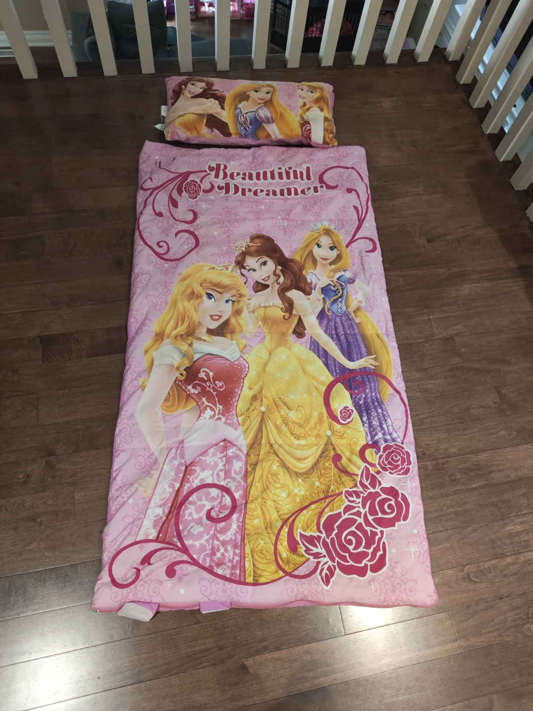 Disney Princess "Beautiful Dreamer" Sleeping Bag with Pillow