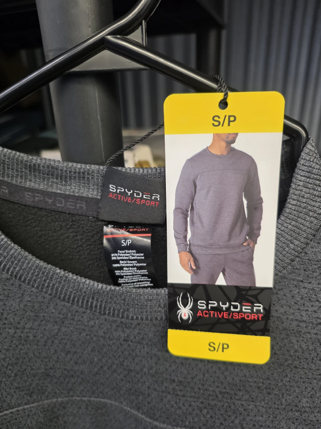 Spyder Active/Sport Pullover Sweatshirt - Small/Petite
