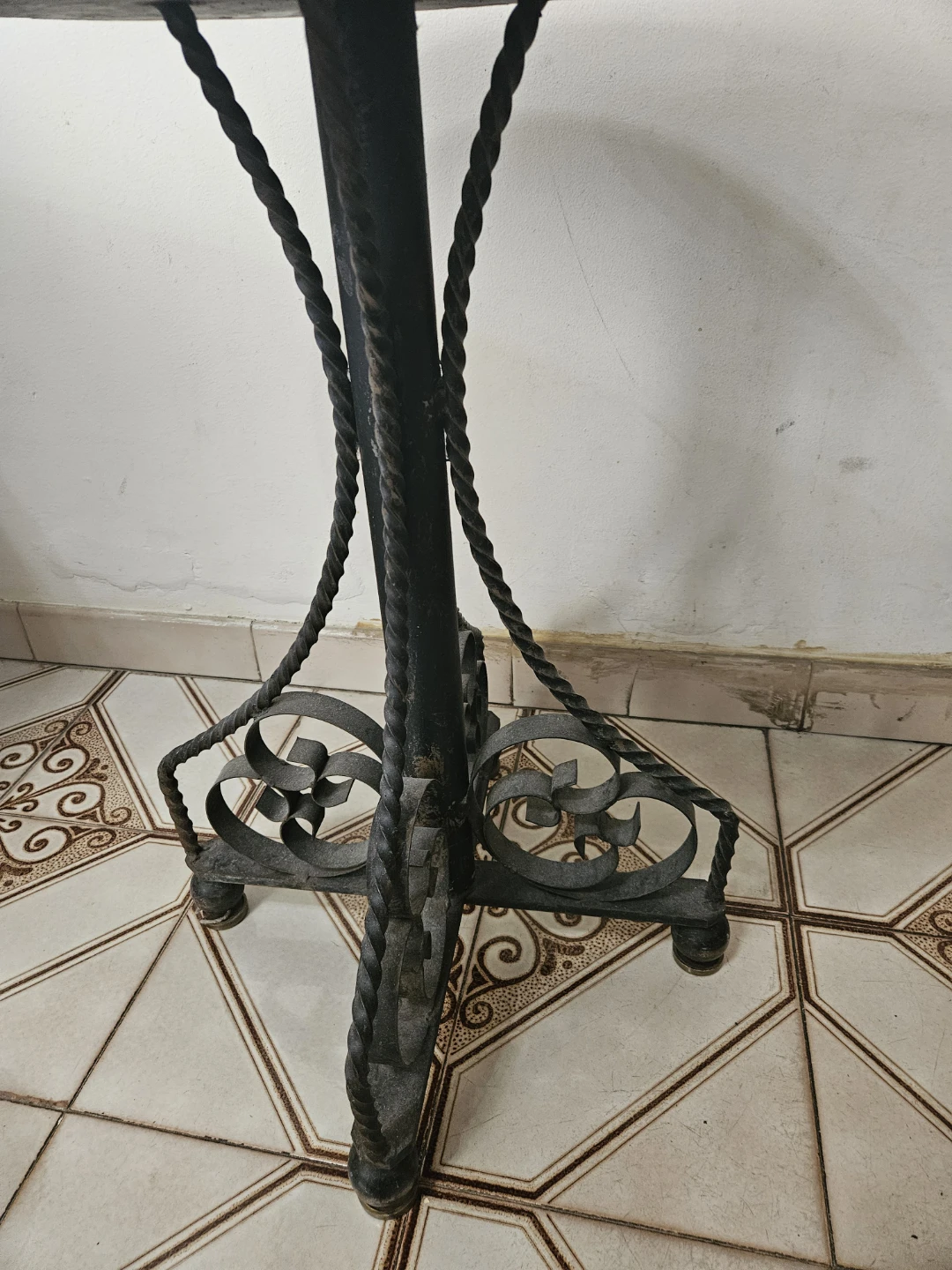 Made in italy  vintage marbletop table - photo 3