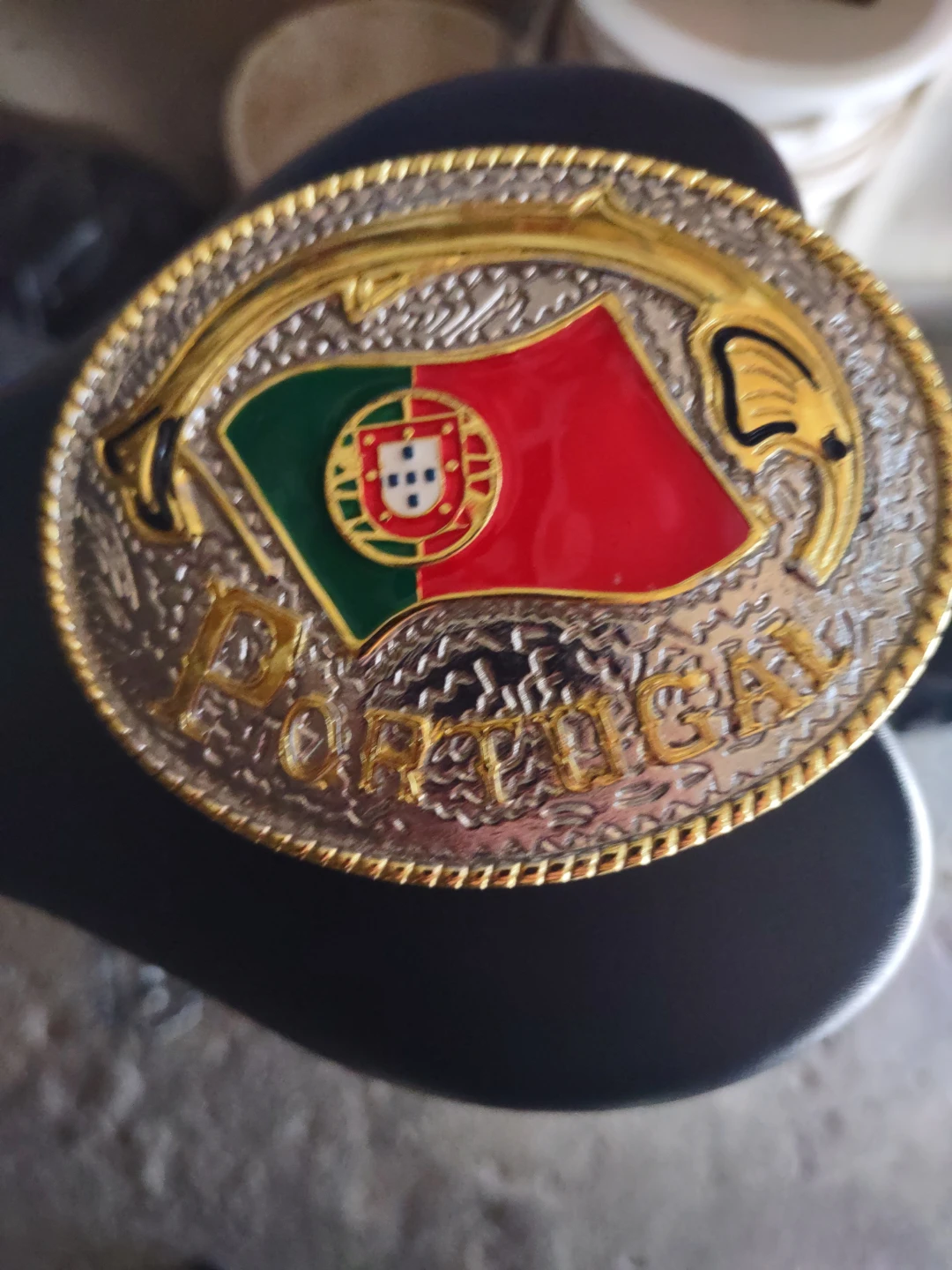 Portugal Flag Belt Buckle - photo 4