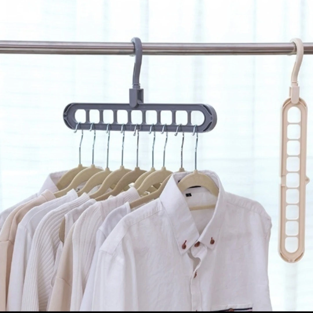 Space Saving Hanger - 9 Hole Foldable Magic Hanger - photo 2