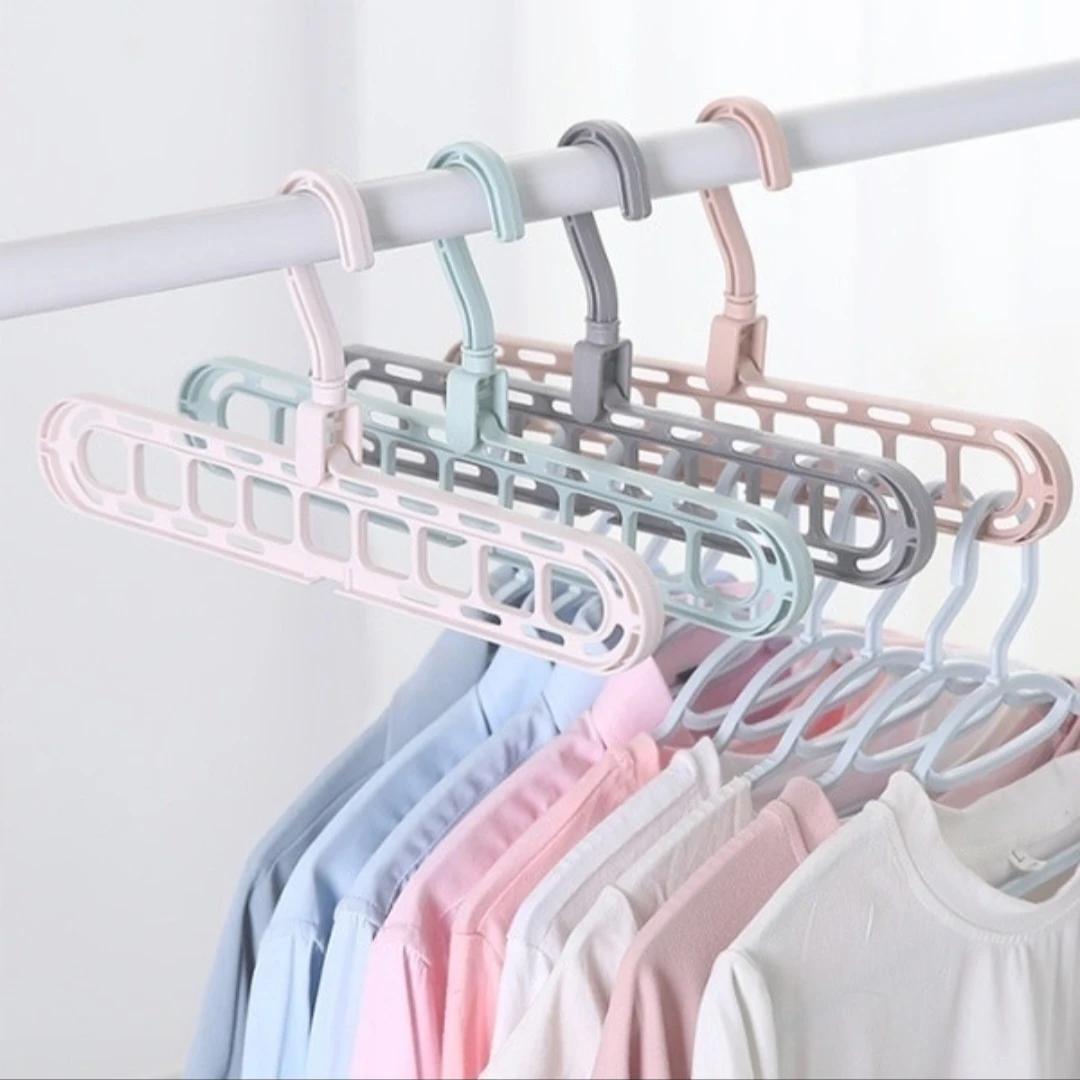 Space Saving Hanger - 9 Hole Foldable Magic Hanger - photo 3
