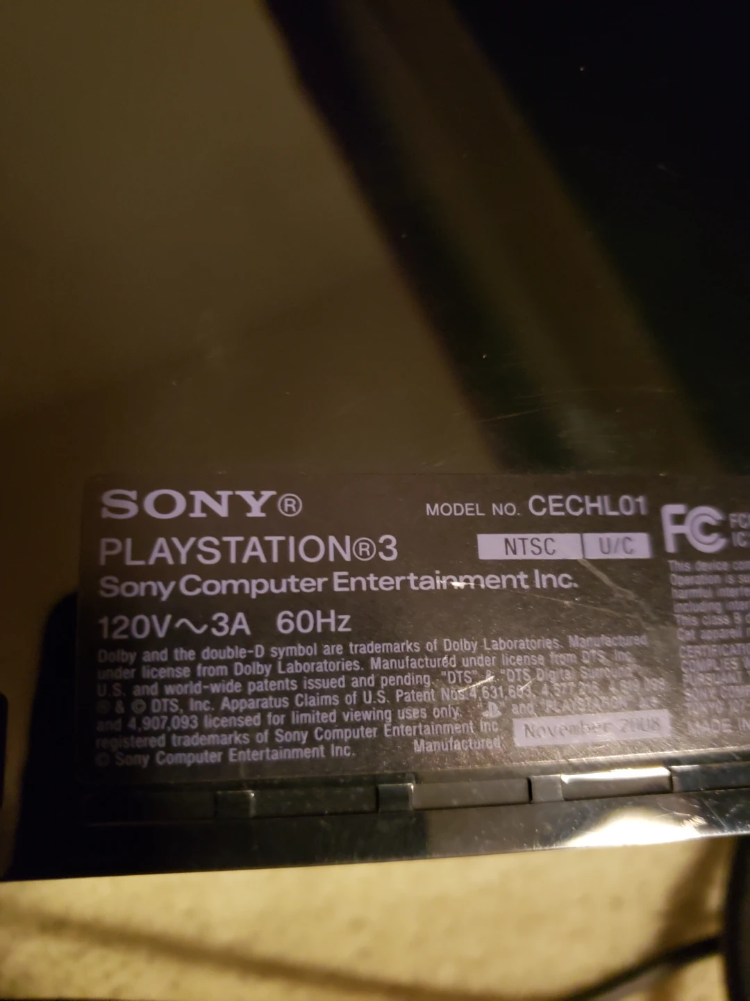 Sony PlayStation 3 Console with 2 Controllers - photo 3