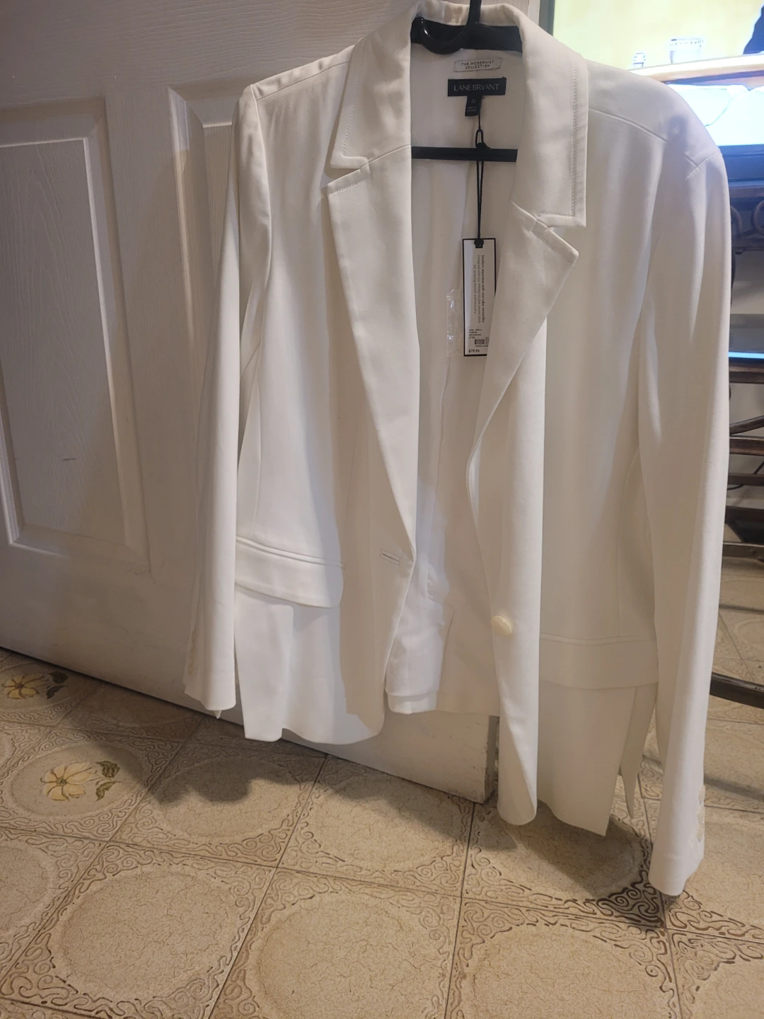 Lane Bryant White Blazer