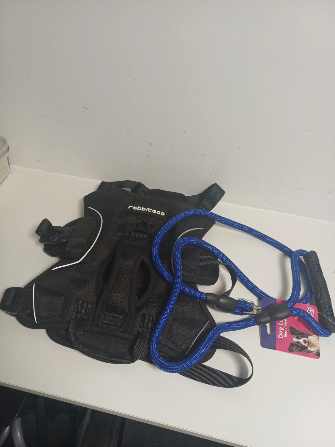 Rabbitgoo Dog Leash and Harness Set - Medium - photo 2
