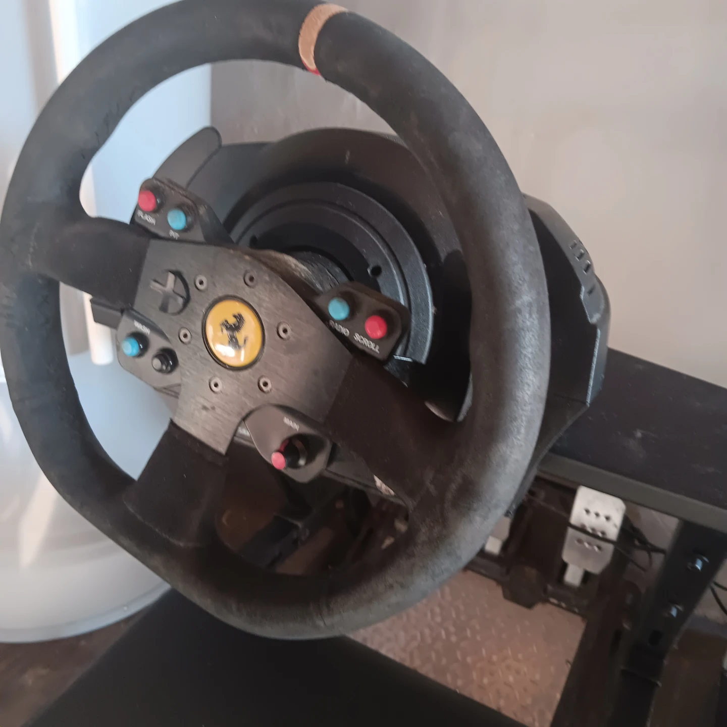 Ferrari Racing Wheel and Pedals