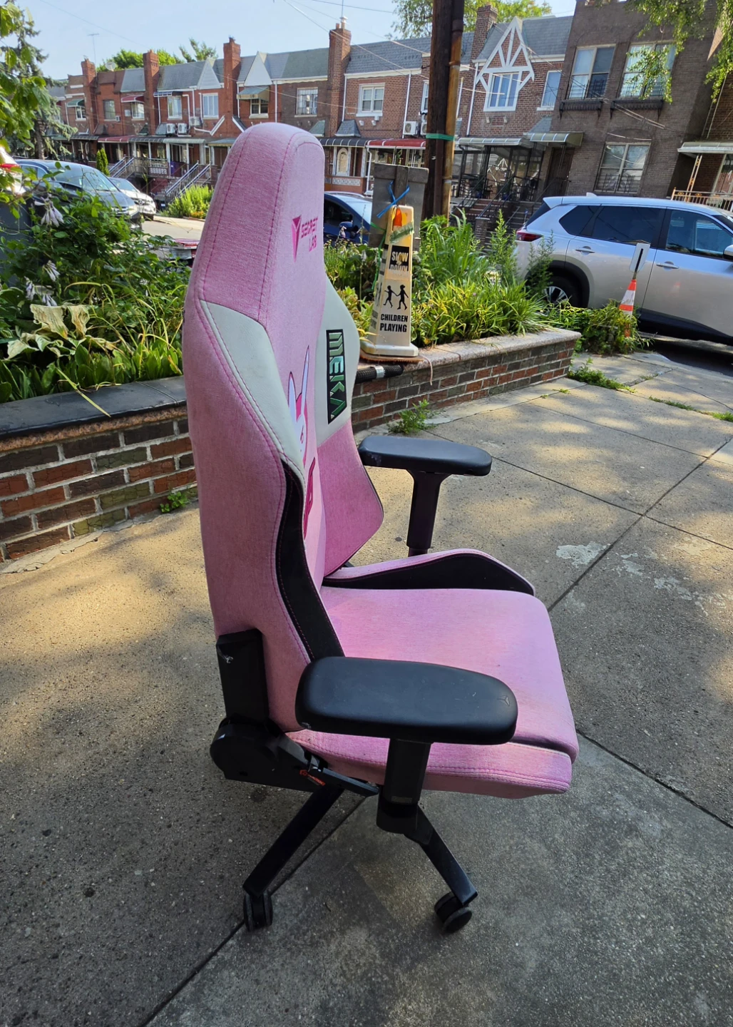 Overwatch Gaming Chair Pink - photo 3