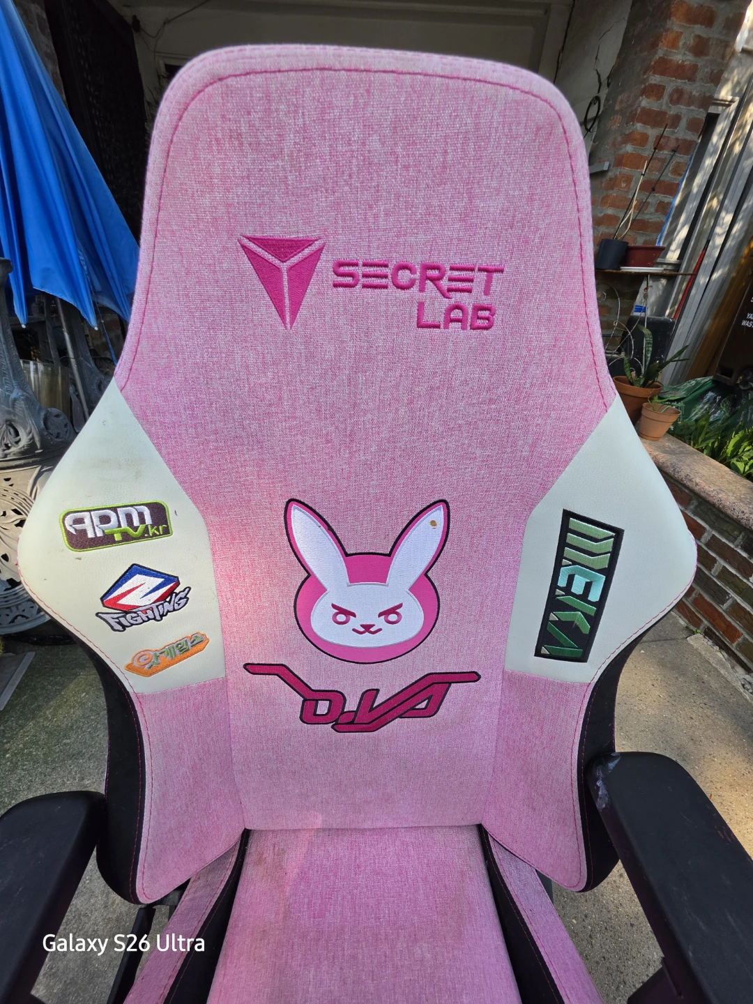 Overwatch Gaming Chair Pink - photo 4