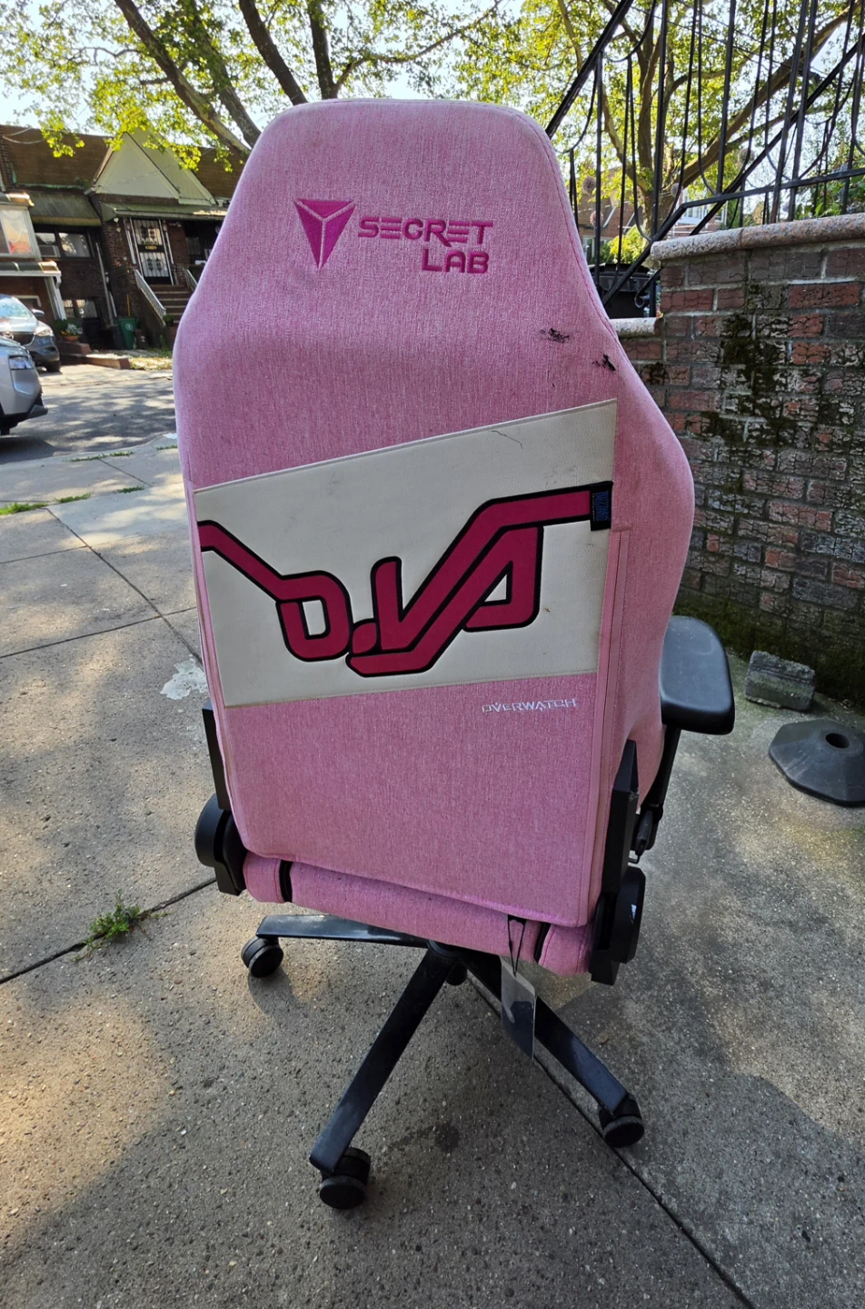 Overwatch Gaming Chair Pink - photo 5