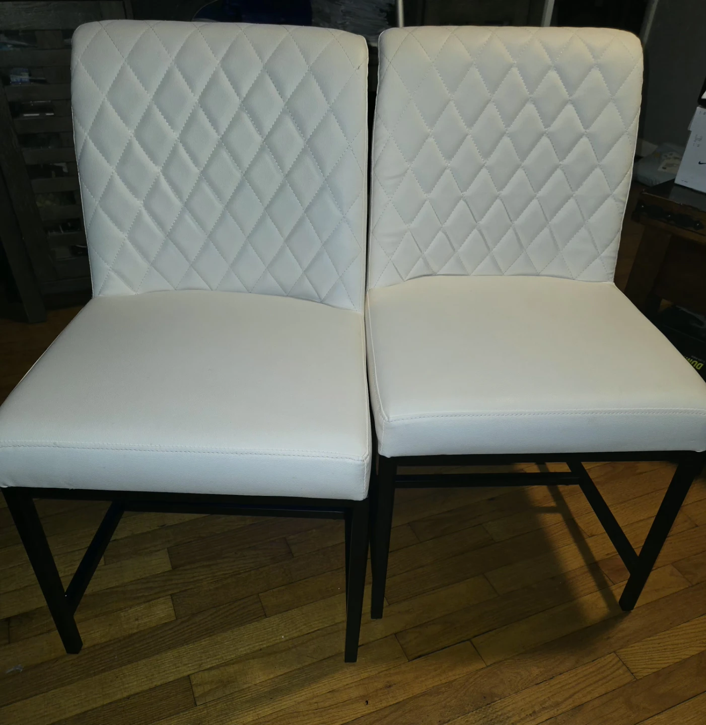 Meridian Furniture White Dining Chairs (Set of 2) - photo 4