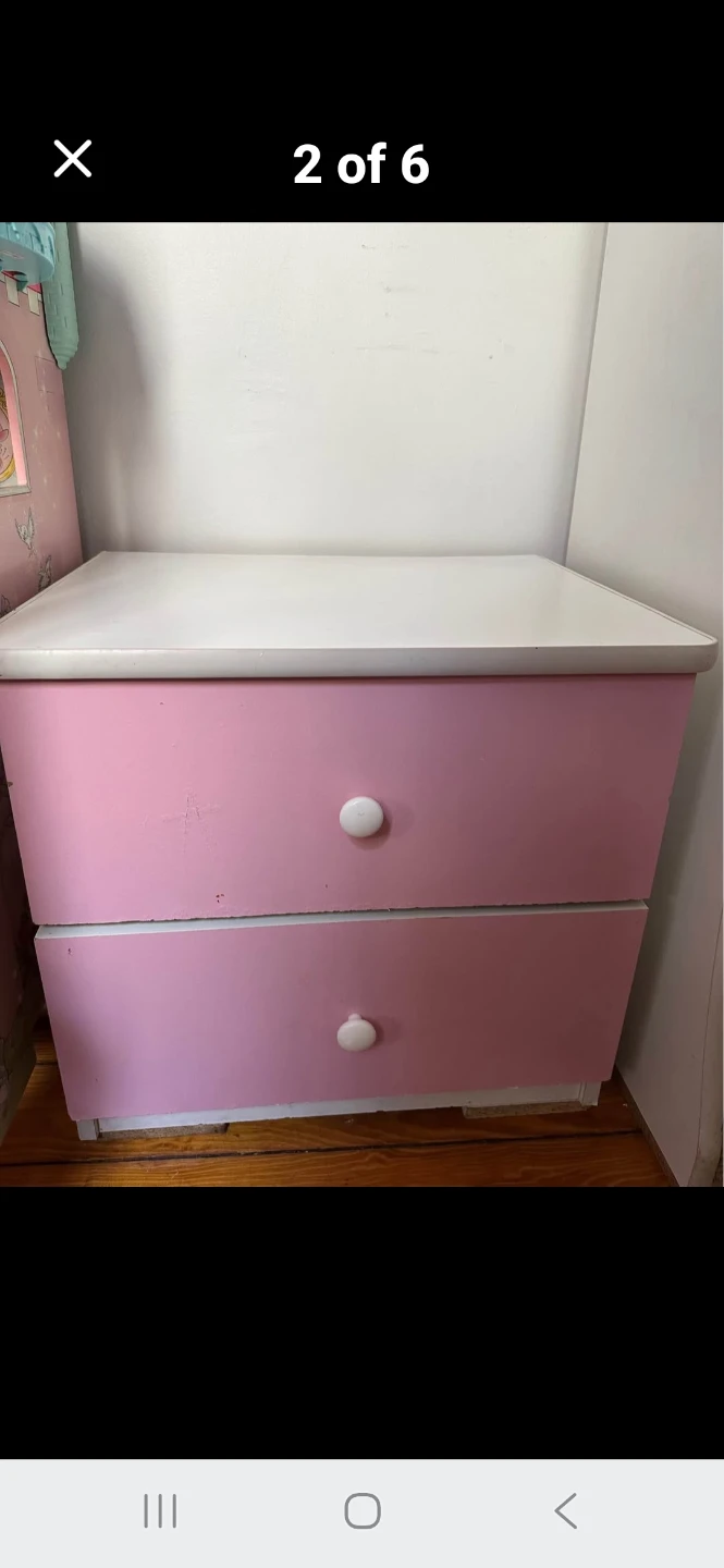 dresser with merrier and side table for sale - photo 2