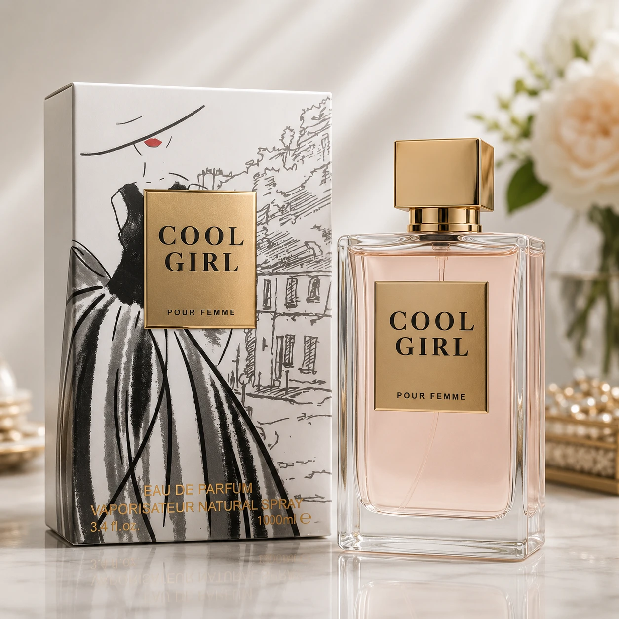 Cool Girl Pour Femme Eau de Parfum 3.4 oz (100ml)
