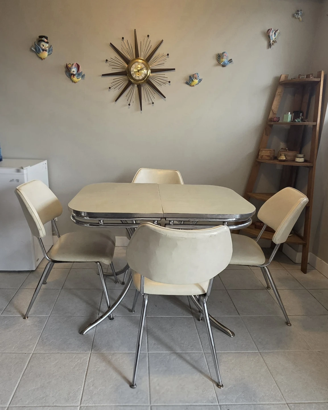 Vintage Retro Kitchen Table and Chairs Set - photo 2