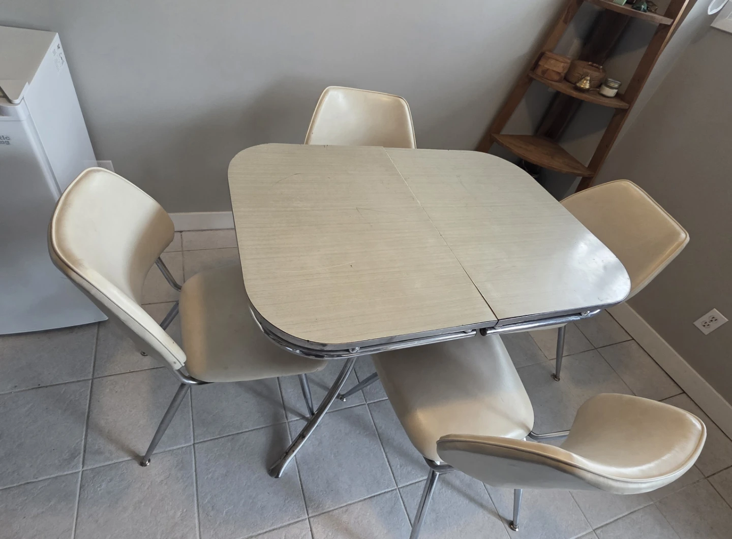 Vintage Retro Kitchen Table and Chairs Set - photo 4