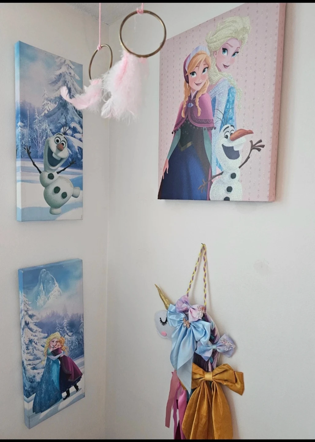 3 Frozen kids room decorations