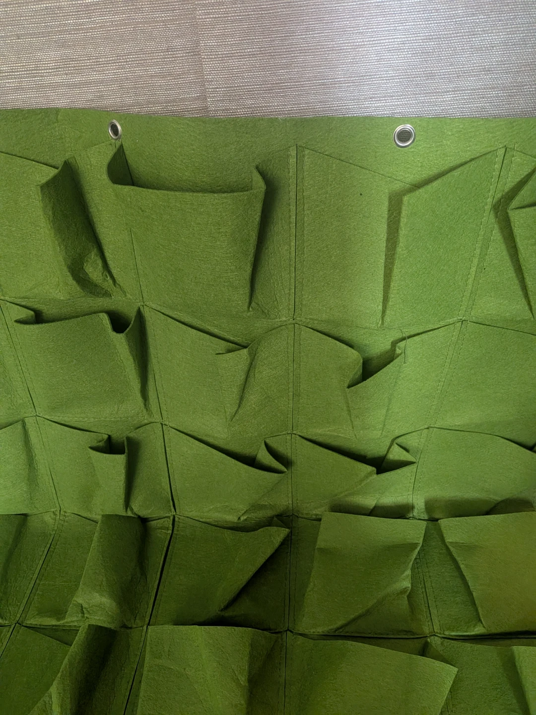 Green Felt Wall Planter - photo 2