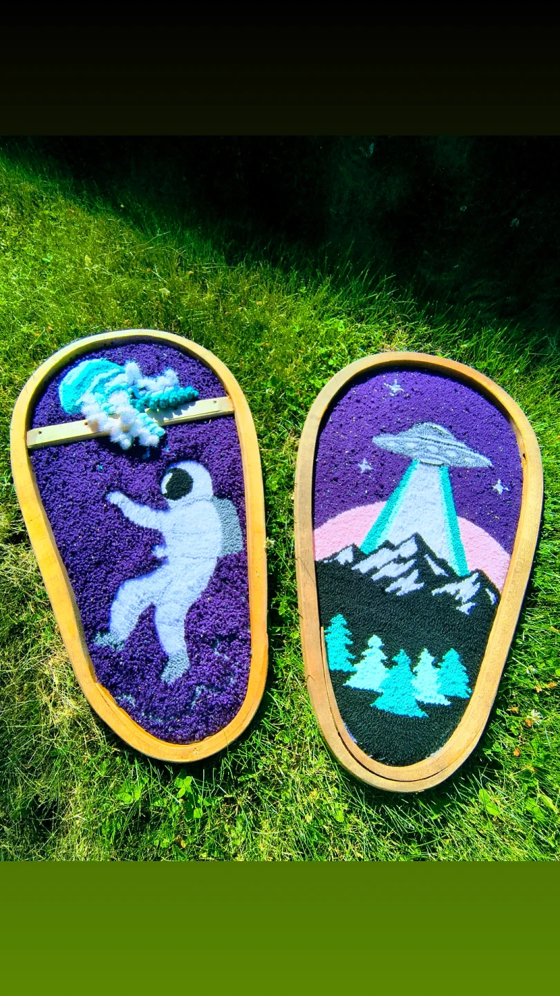 One of a kind, handmade wall hangings. - photo 3