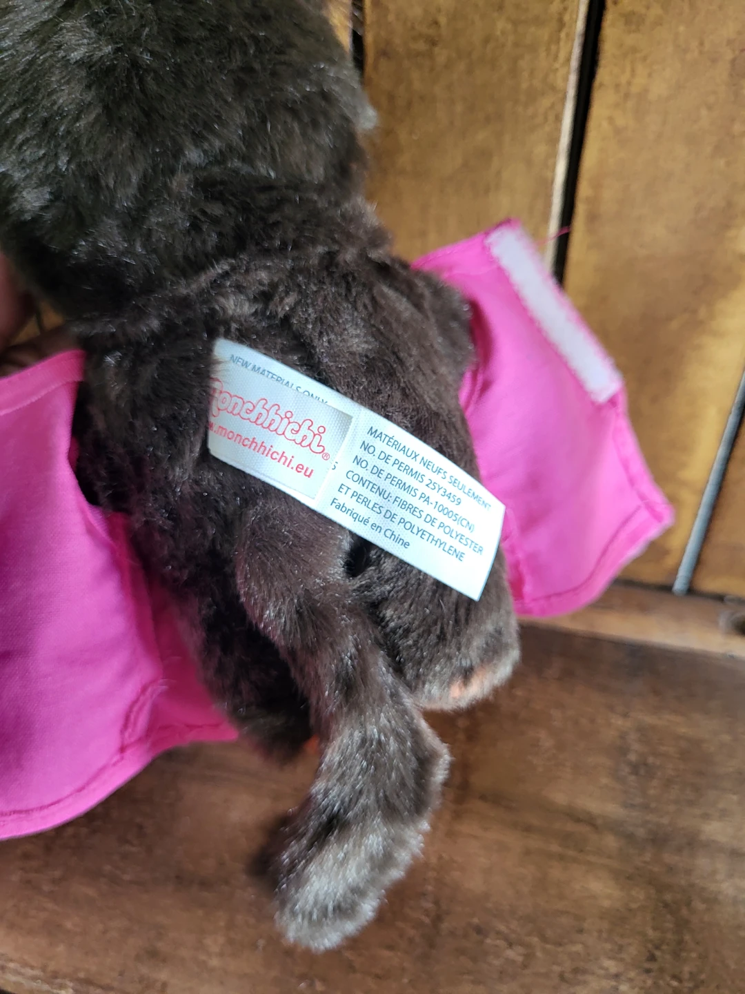 Monchhichi Doll with Baby Carrier Collectable - photo 2