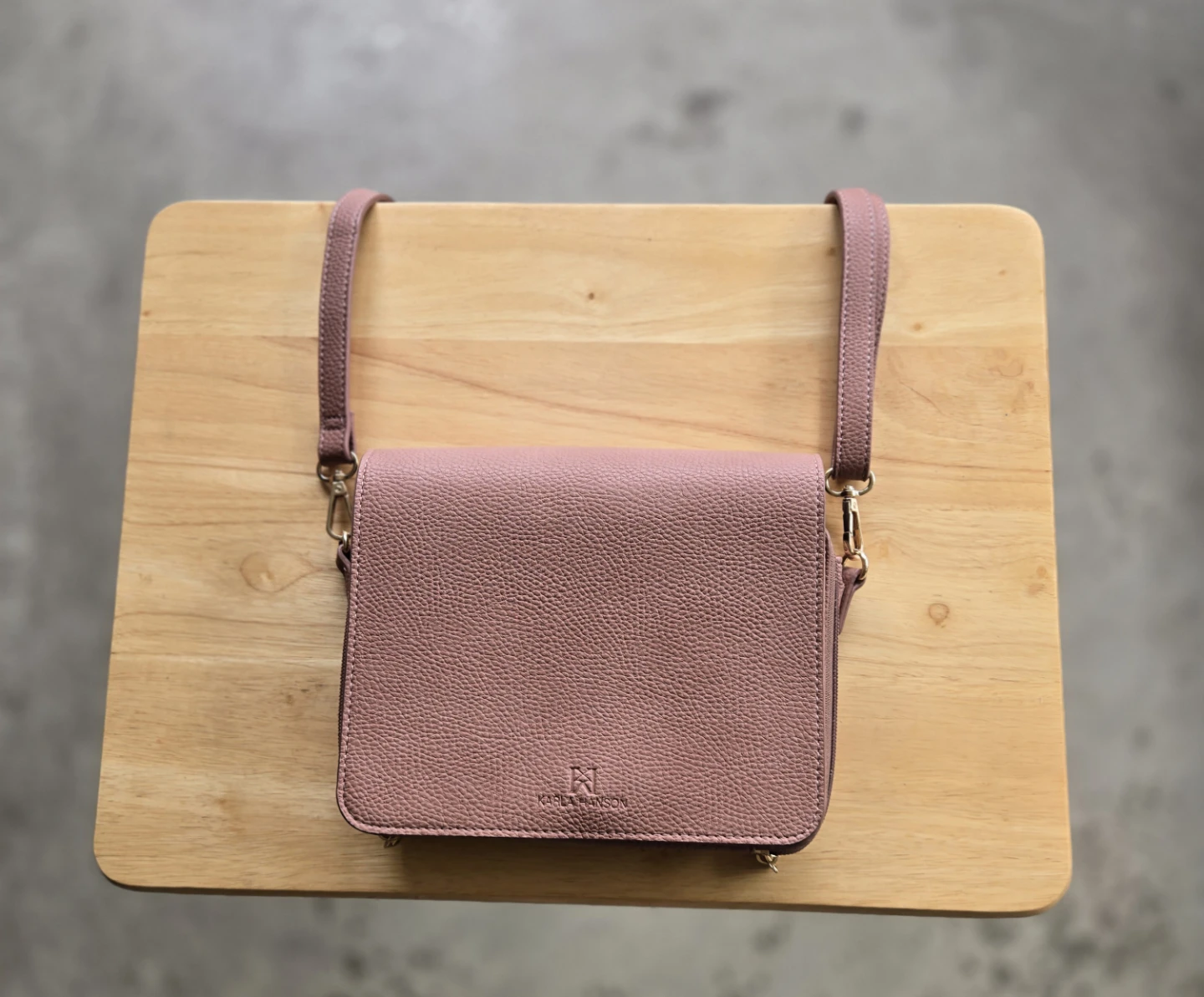 Karla Hanson Pink Crossbody Bag