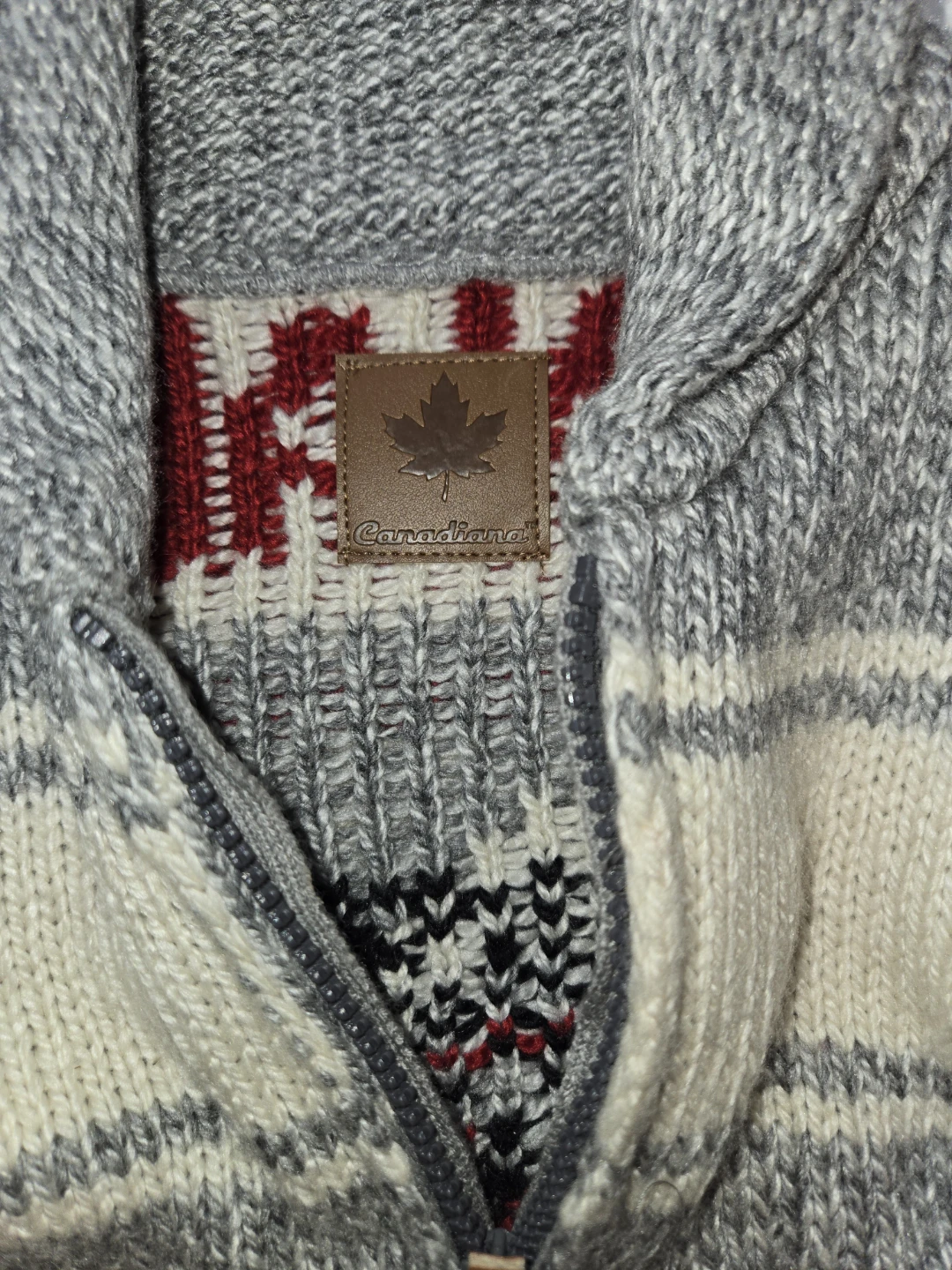Canadiana Toddler Sweater - photo 3