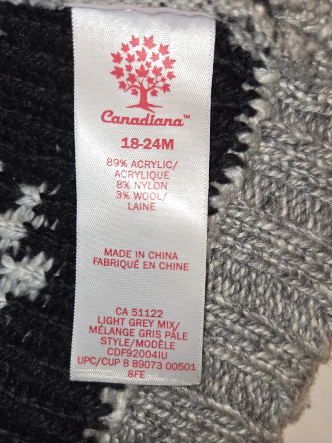 Canadiana Toddler Sweater - photo 5