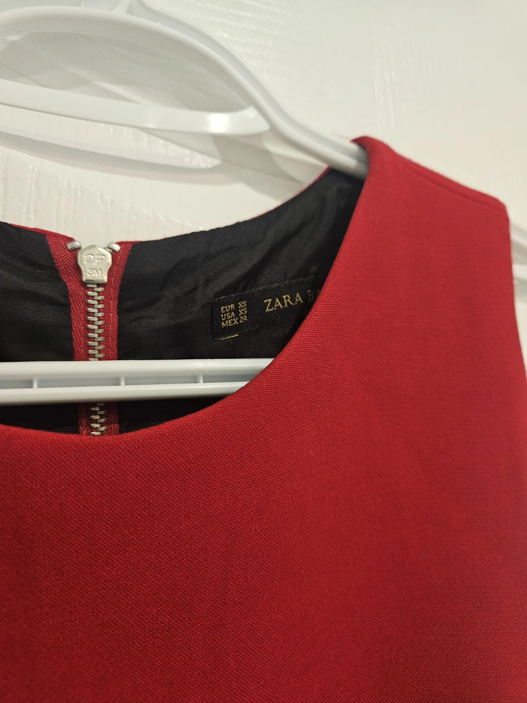 Zara Red Sleeveless Mini Dress - photo 3