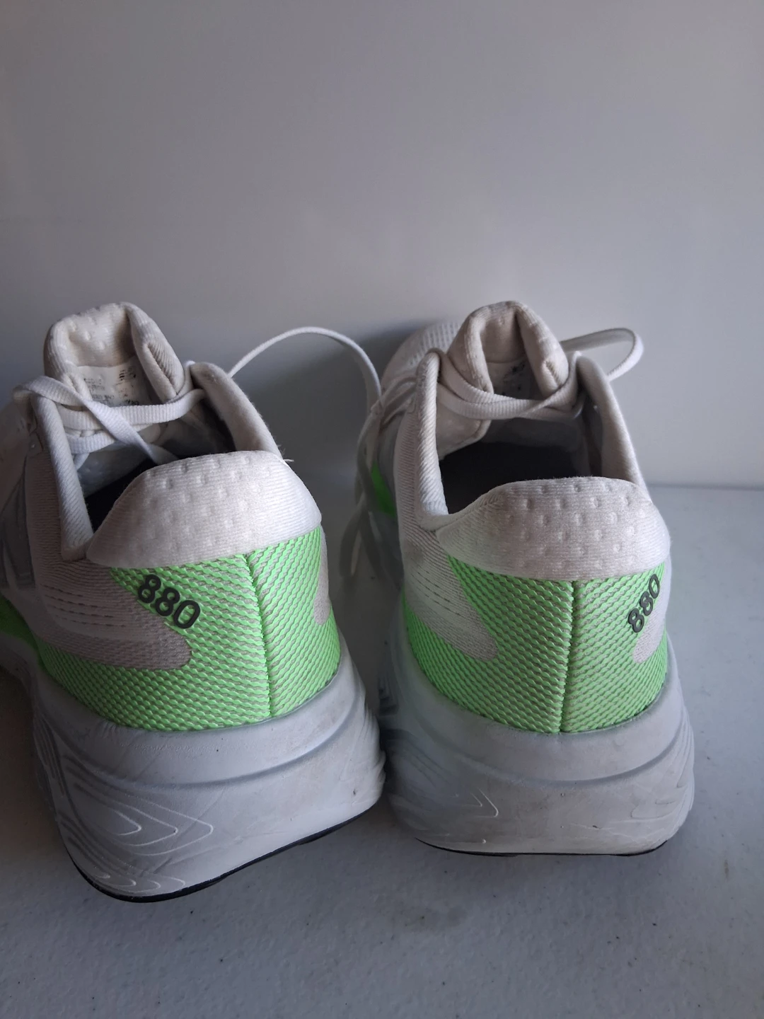 New Balance 880 Men's Running Shoes White/Green Size 8 - photo 2