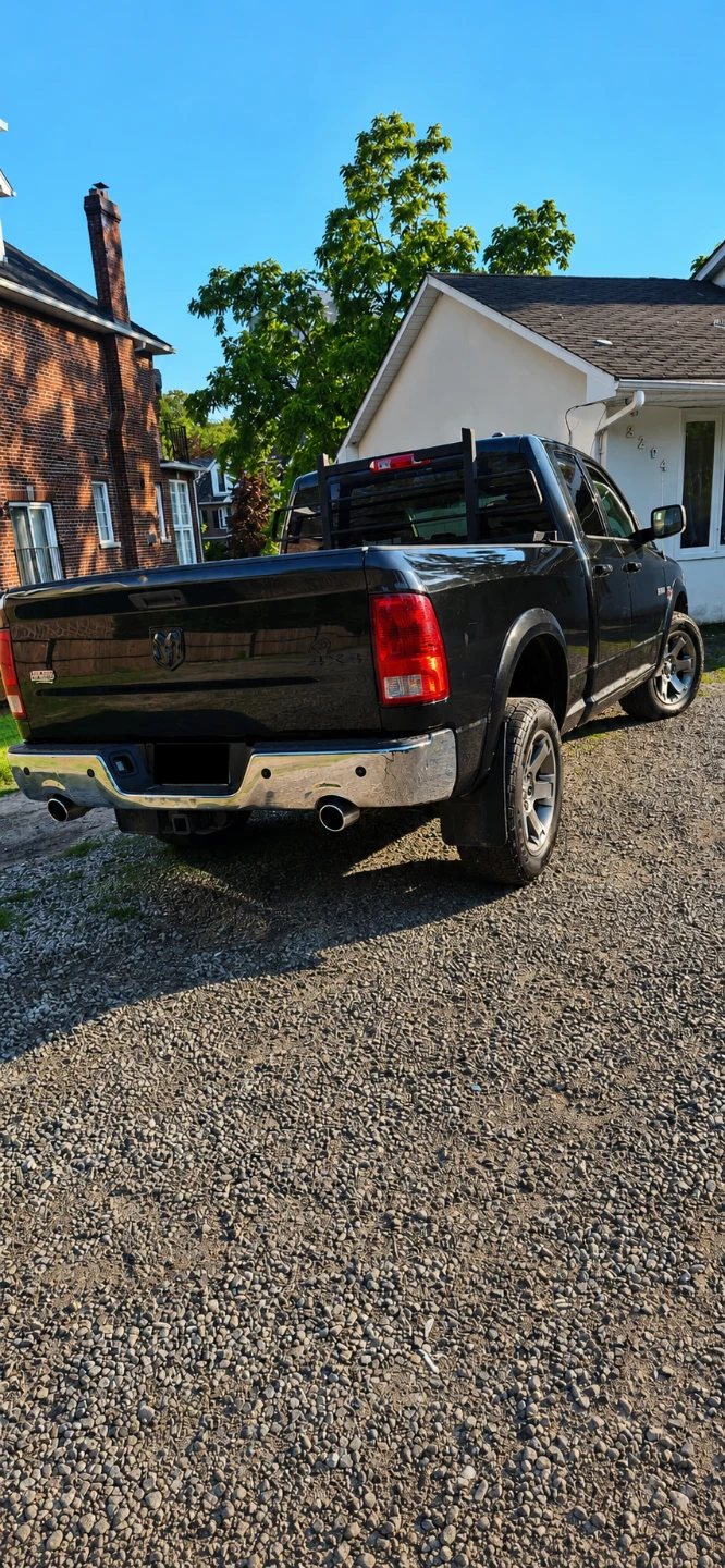 Black Dodge Ram Pickup Truck - photo 2