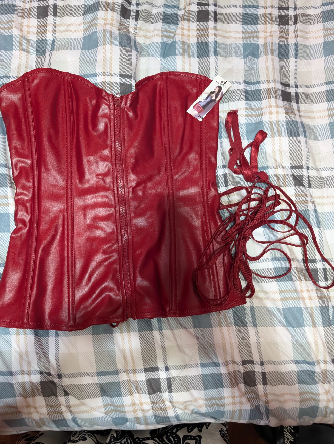 Coquette Matte Wetlook Corset - photo 5